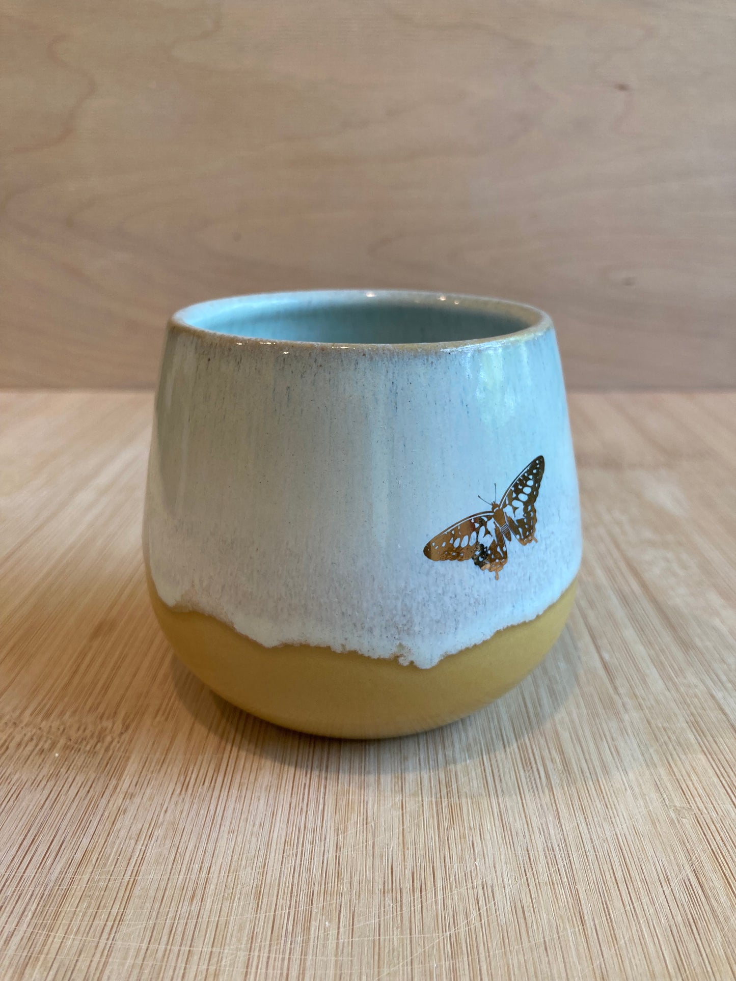 Golden Butterfly Cup Lemon Curd