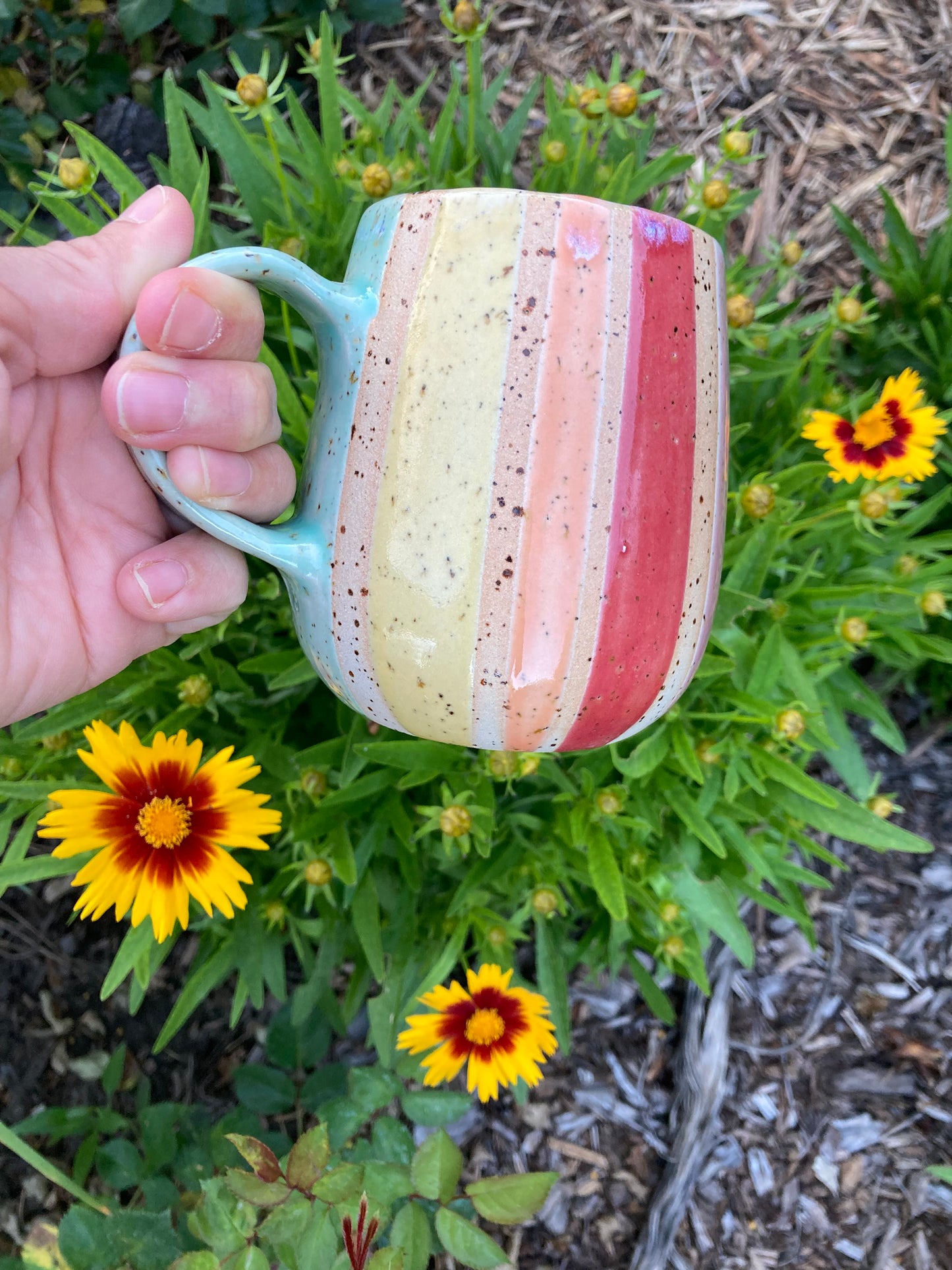 Mug Rainbow Stripes