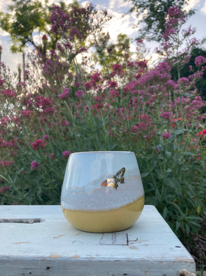 Golden Butterfly Cup Lemon Curd