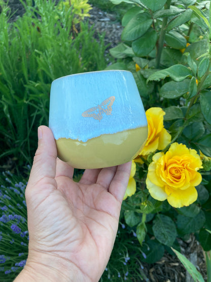 Golden Butterfly Cup Lemon Curd