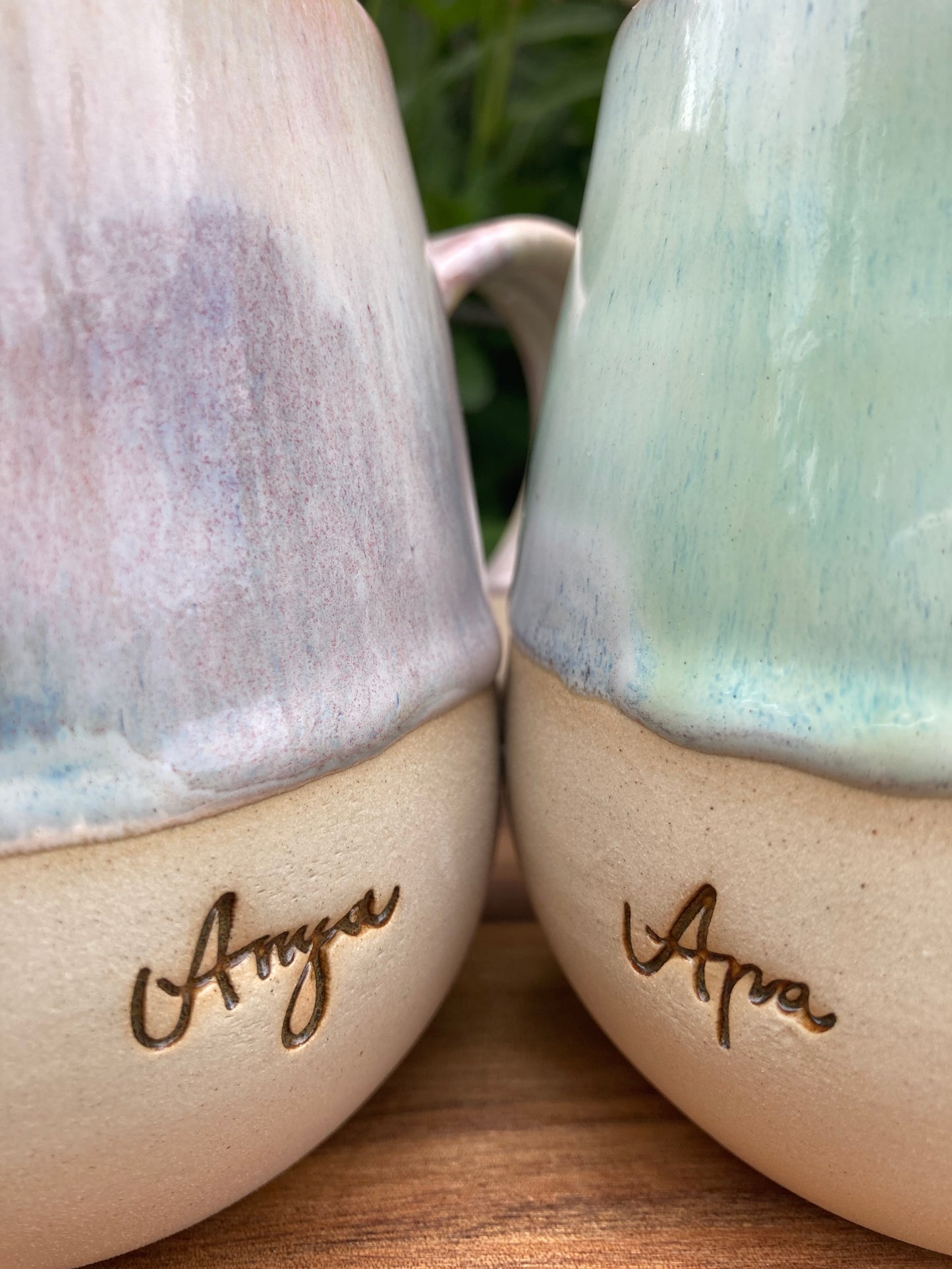 Anya & Apa Mug Pastel Pair