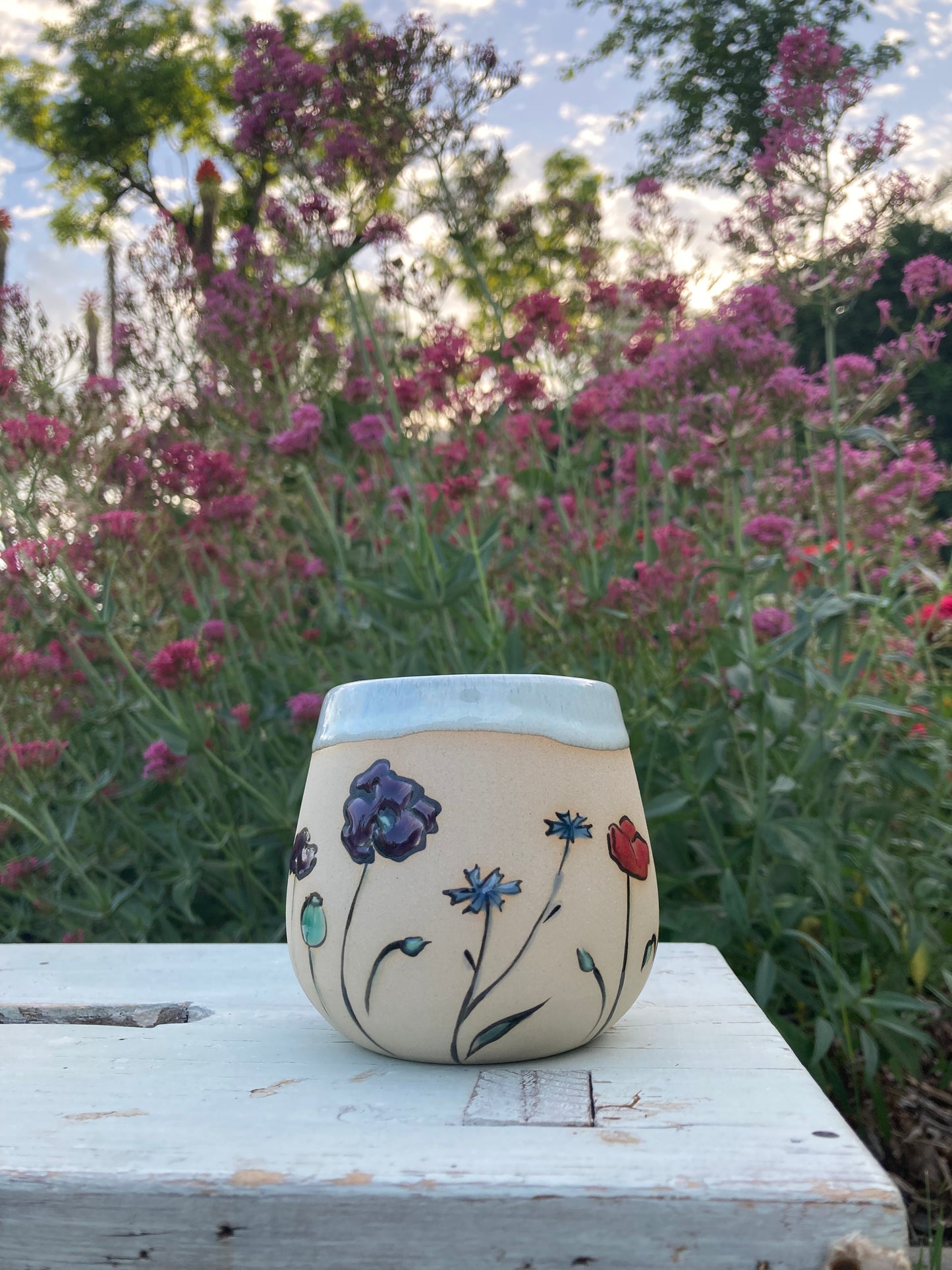 Cup Wild Flowers