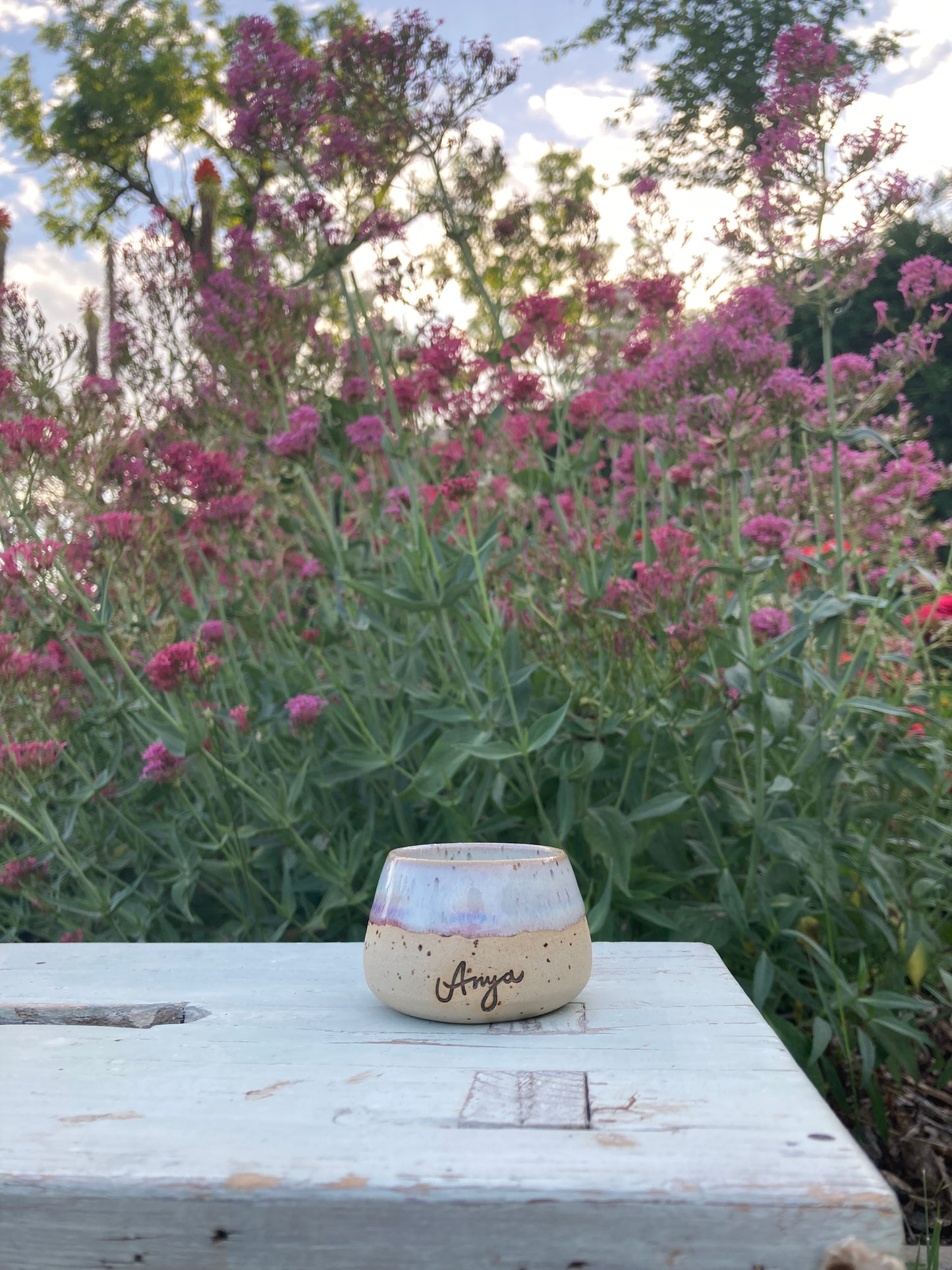Anya Tiny Cup Cream and Jam